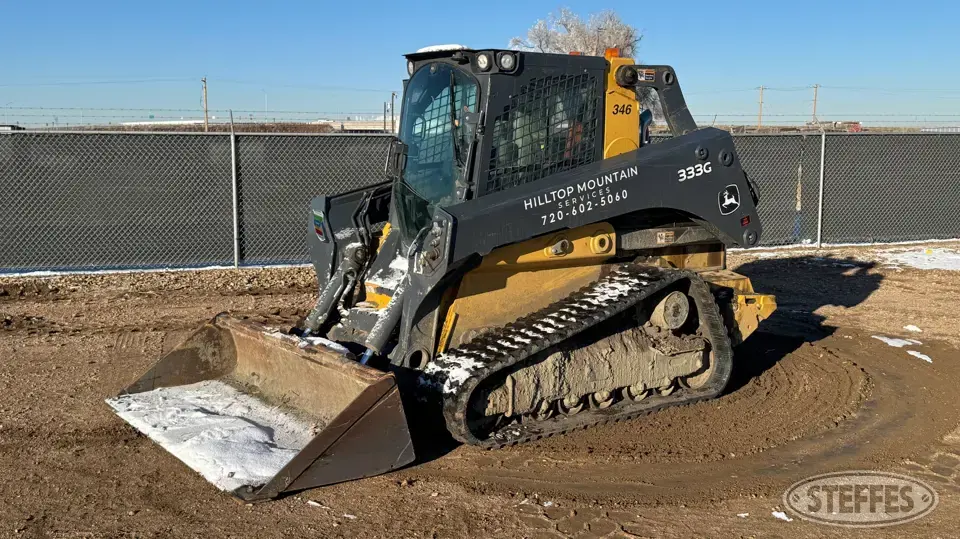 2019 Deere 333G Tracked Skid Steer