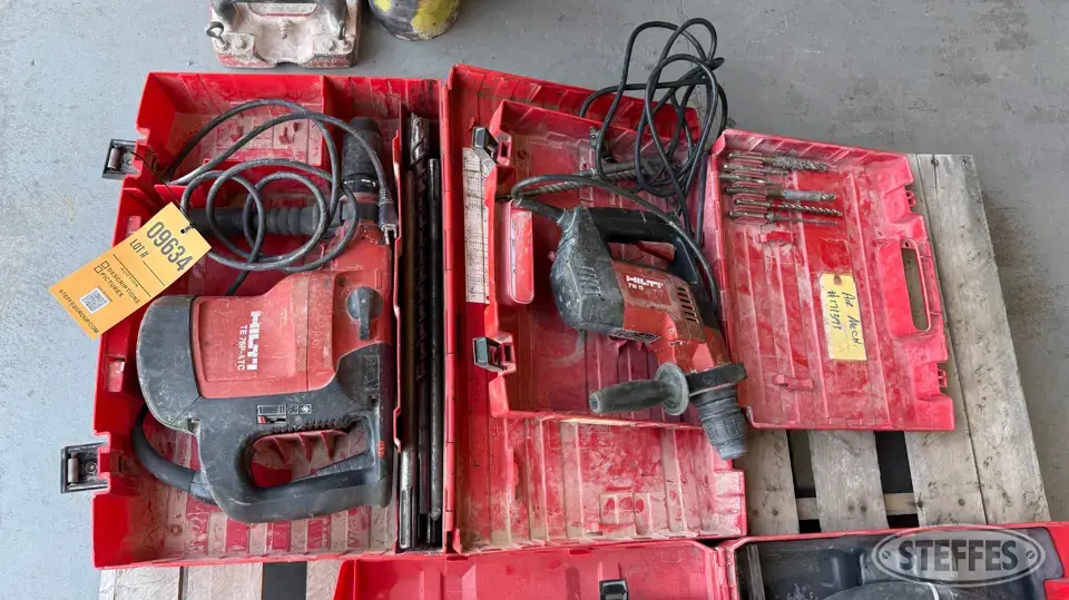 (2) Hilti hammer drills Power Tool