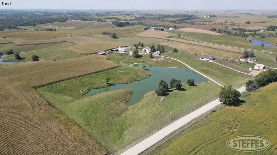 Tract 1 – Home & Buildings on 21.67± Surveyed Acres Acreage-Farmstead