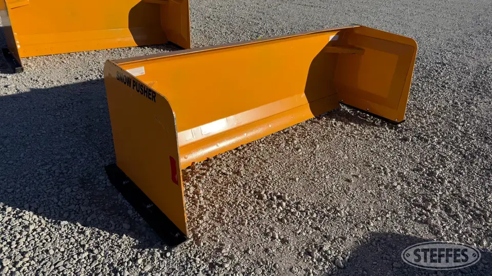 2026 Industrias America SP08 Skid Steer Snow Pushers and Snowblower