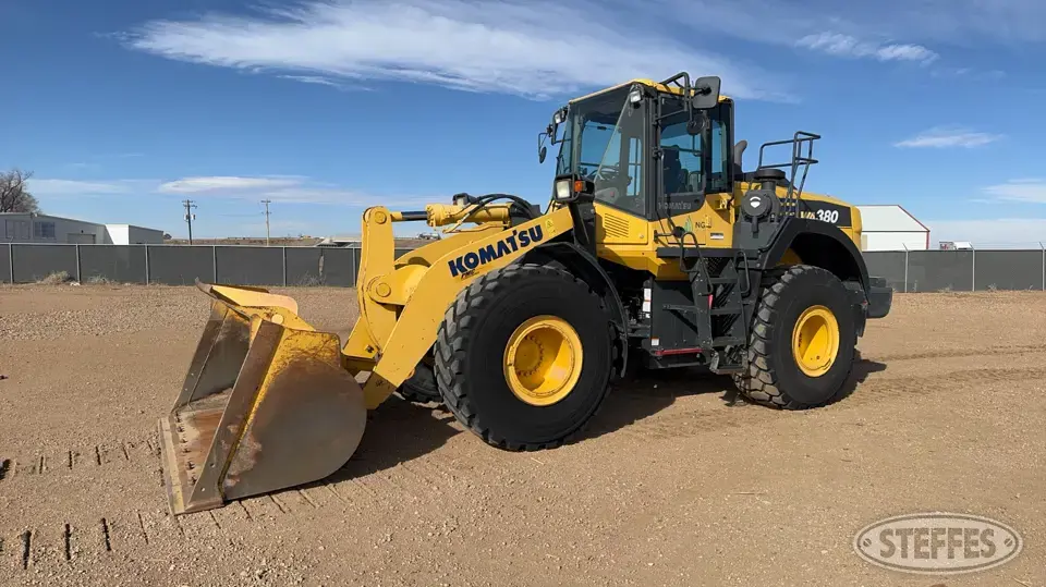 2018 Komatsu WA380-8 Wheel Loader