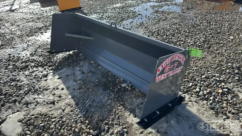 2024 Industrias America G7 Skid Steer Snow Pushers and Snowblower