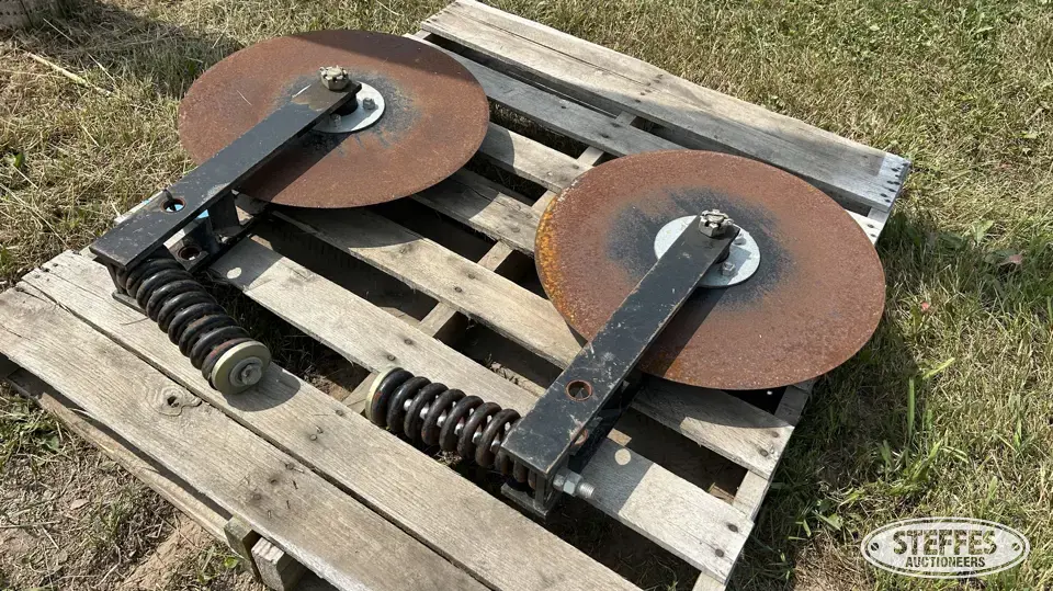 (2) Sukup spring cushion coulters Ag Equipment Part