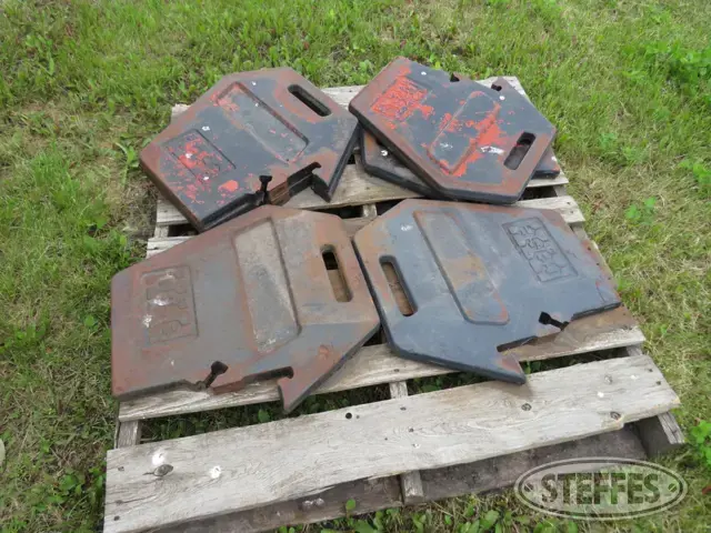 (7) Case suitcase weights