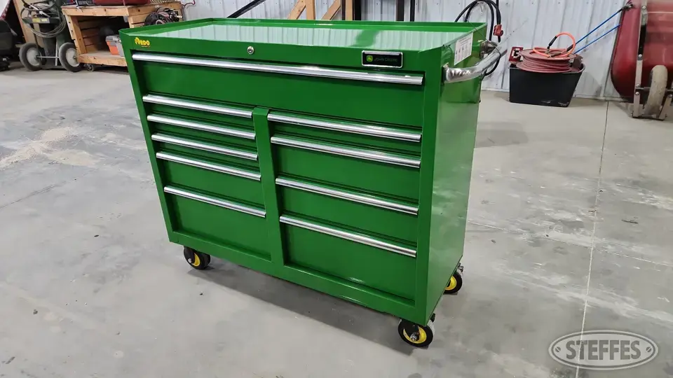 John Deere Storage and Bench