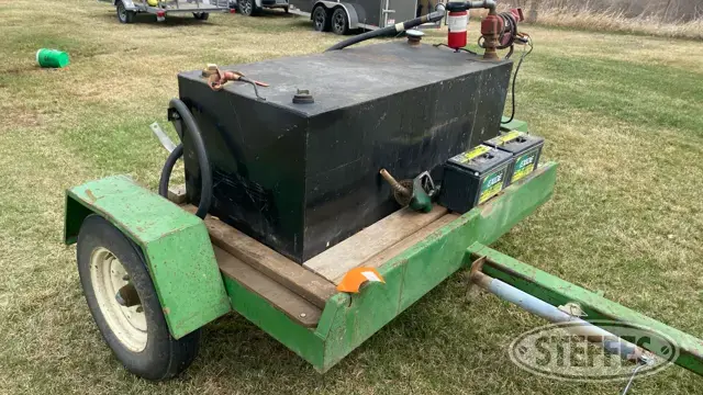 Shop-built fuel trailer
