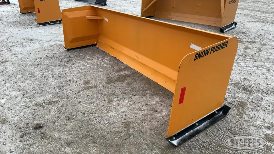 2024 Industrias America SP10 Skid Steer Snow Pushers and Snowblower