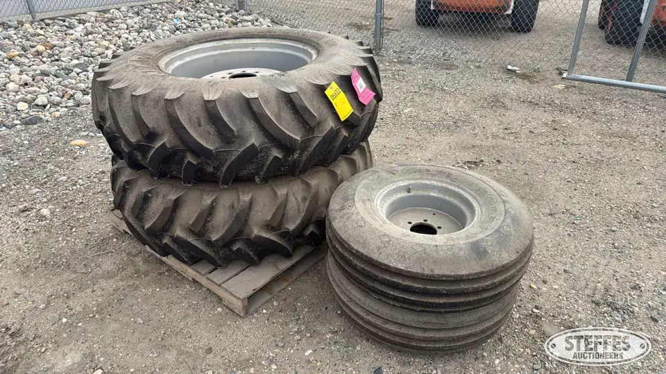 (4) Tractor tires Tractor-Implement Tire