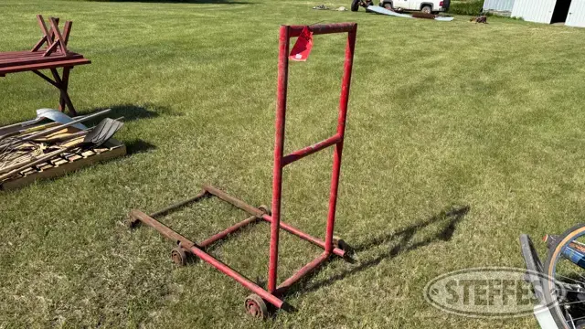 Shop-built tire mover