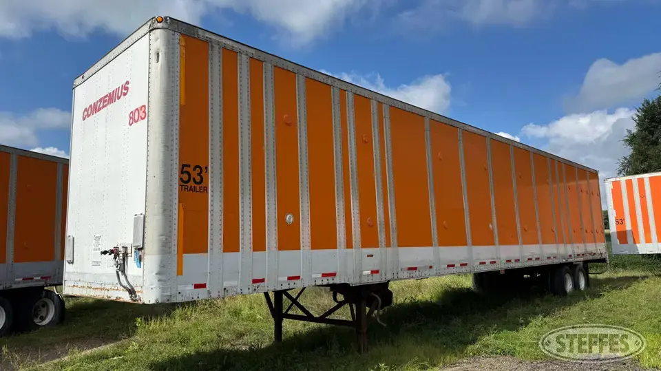 1993 Wabash P-102 Van Trailer