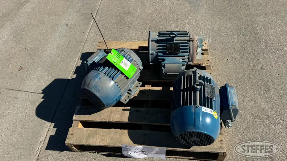 (3) Weg Electric Motors Bin Accessory