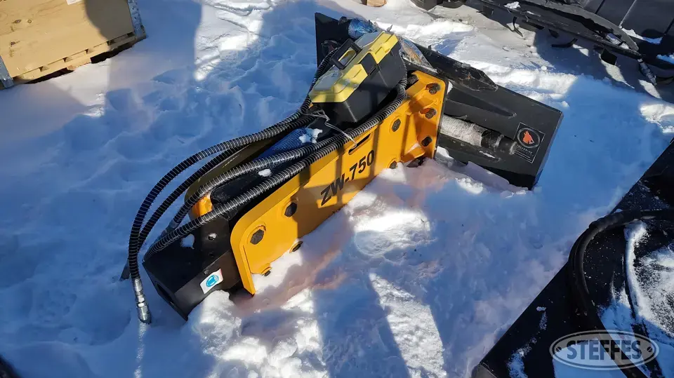 Wolverine ZW-750 Skid Steer Breakers-Drop Hammers-Jack Hammers-Grinder