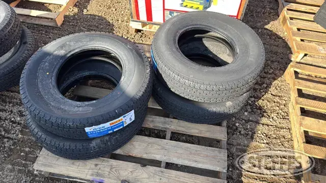 (4) Durun ST235/80R16 trailer tires