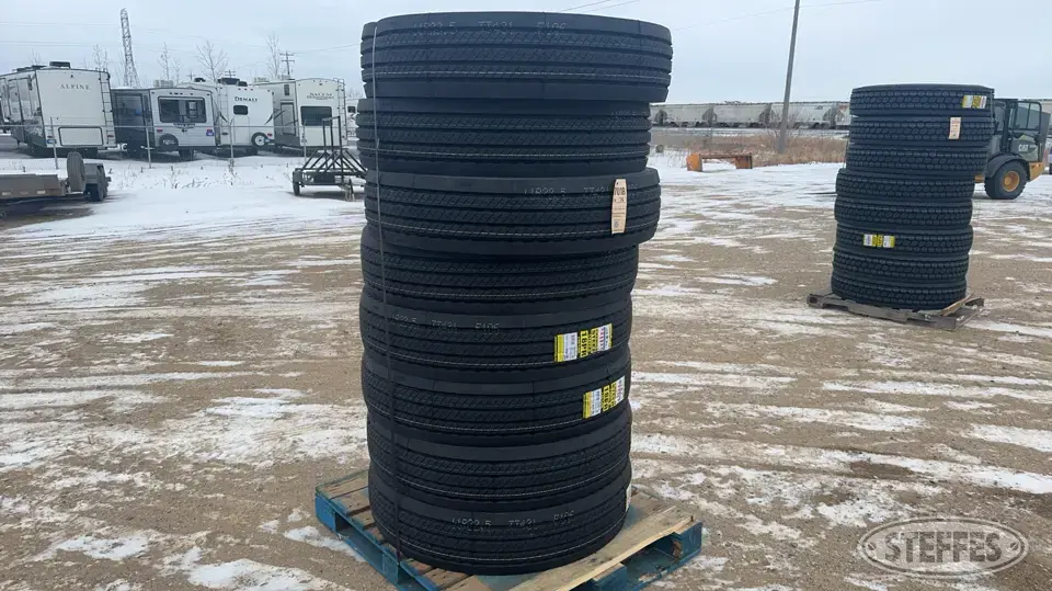 (8) Zwarthz 11R22.5 steer tires Truck Tire