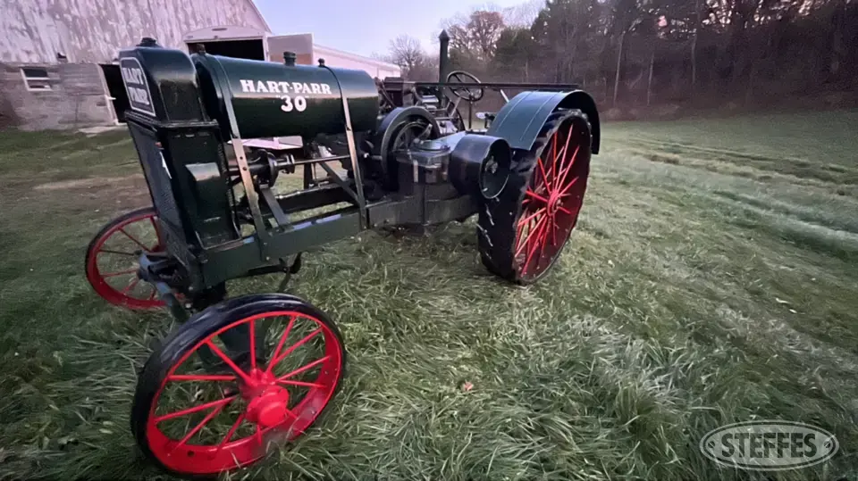1921 Hart-Parr 30 Collectible Show Tractors-Stationary Engine