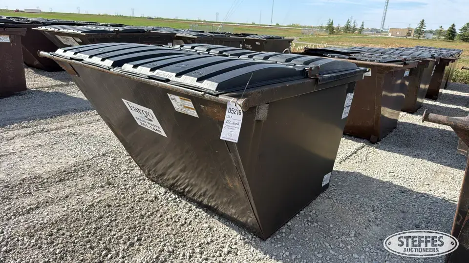 (5) 4 yd. dumpsters General Business Support Item