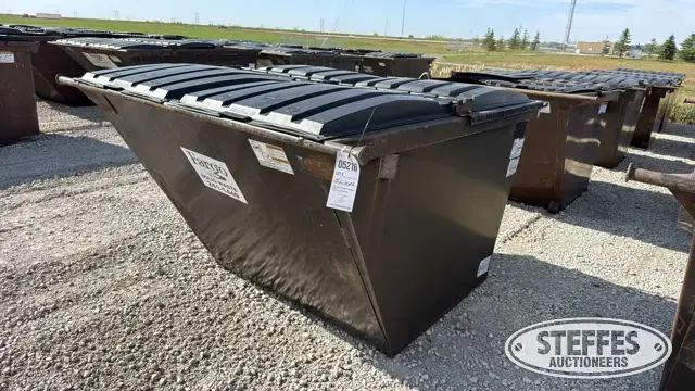 (5) 4 yd. dumpsters