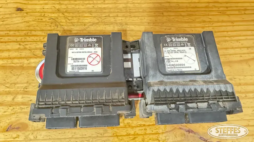 (2) Trimble RowFlow modules GP