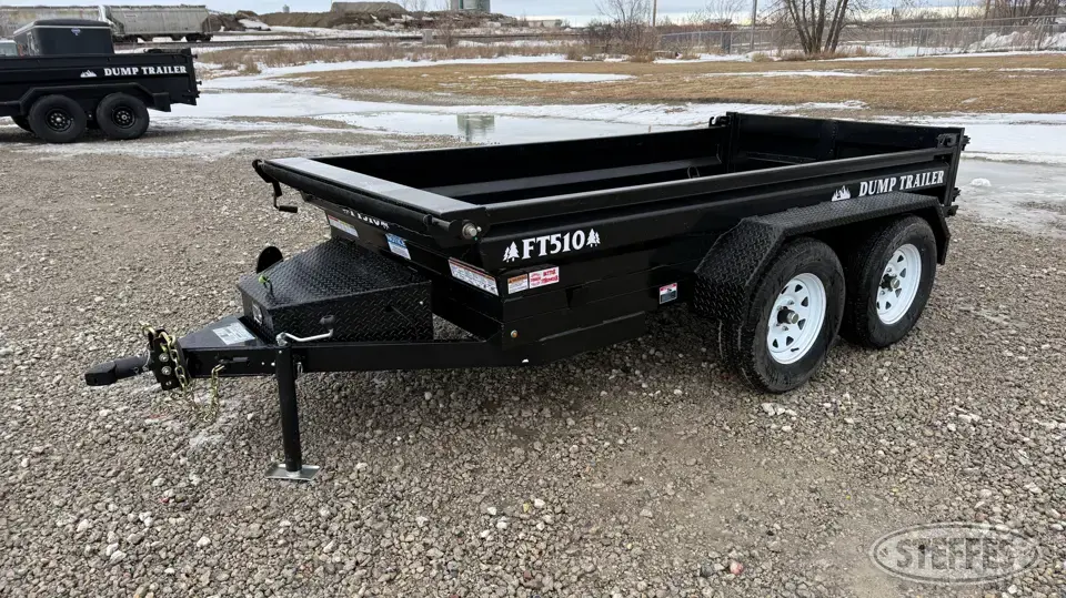 2026 Industrias America FT510 Bumper Dump Trailer