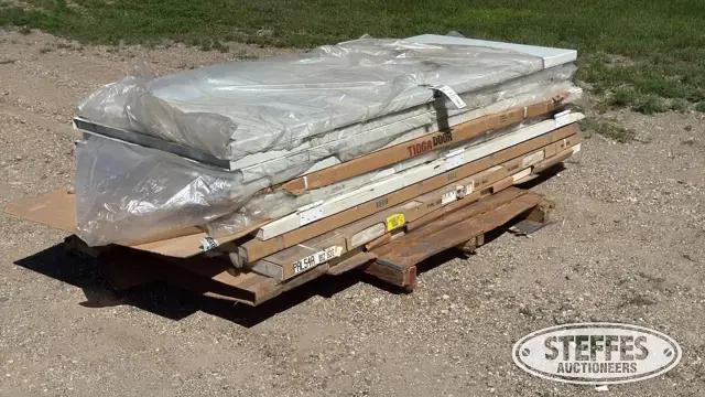 (10) Commercial steel doors