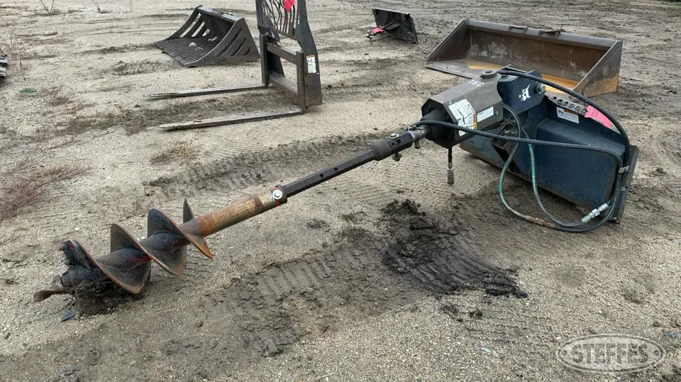 Bobcat 15C Skid Steer Augers-Post Driver