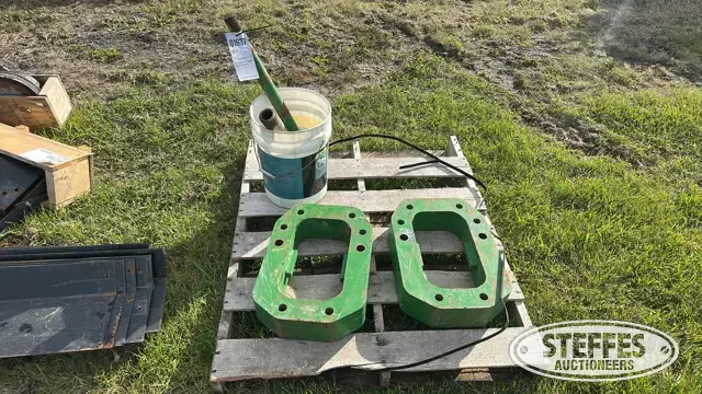 John Deere combine wheel spacers