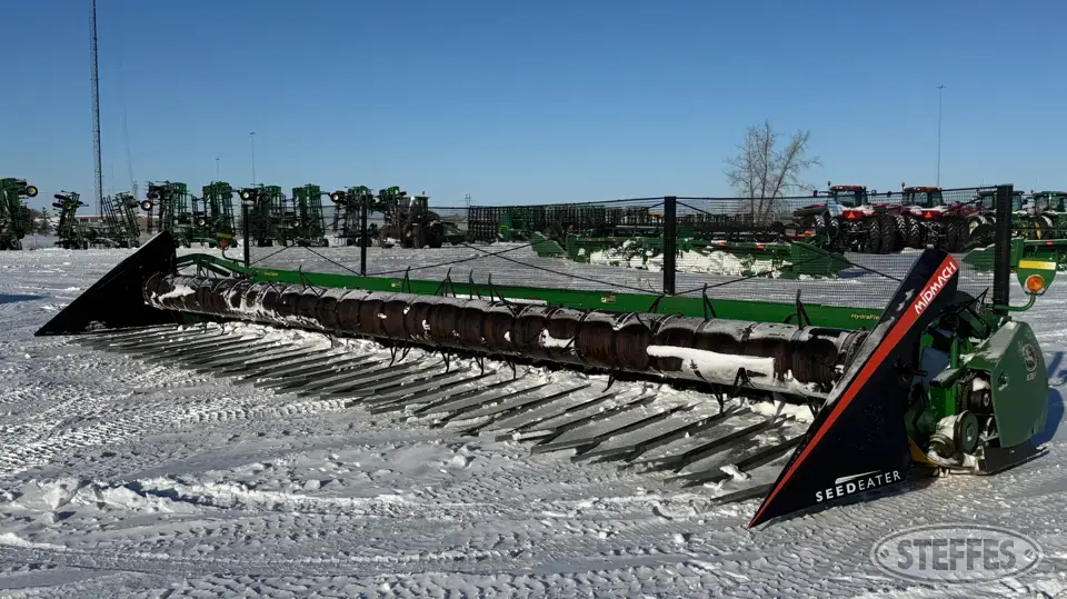 2009 John Deere 635F Sunflower Head
