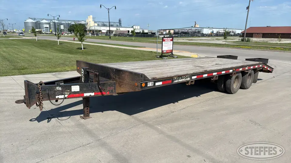 1999 Felling FT-18 Flatbed Trailer