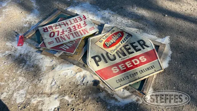 Vintage signs