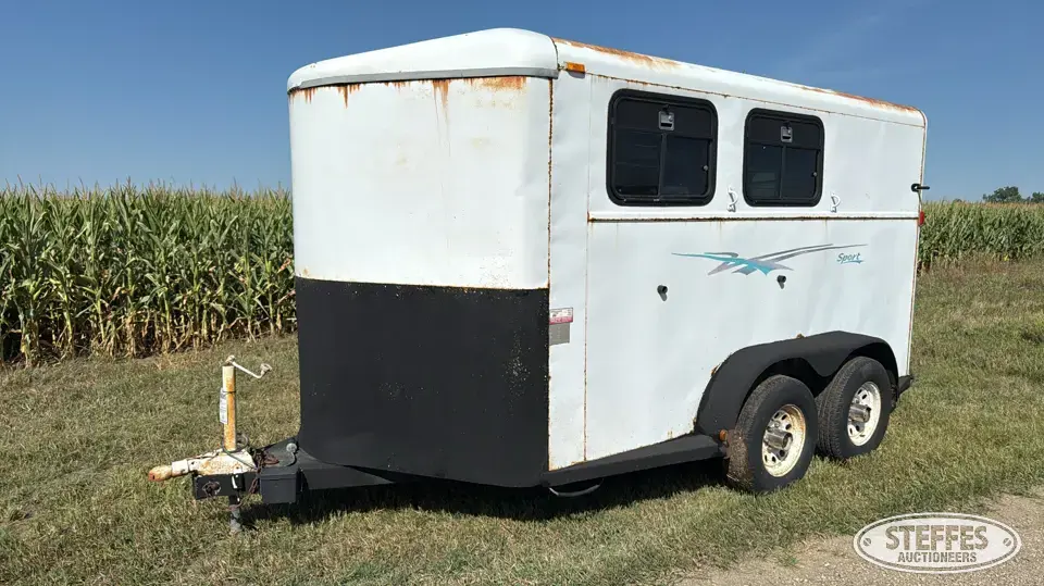 1998 Featherlite Sport Bumper Livestock Trailer