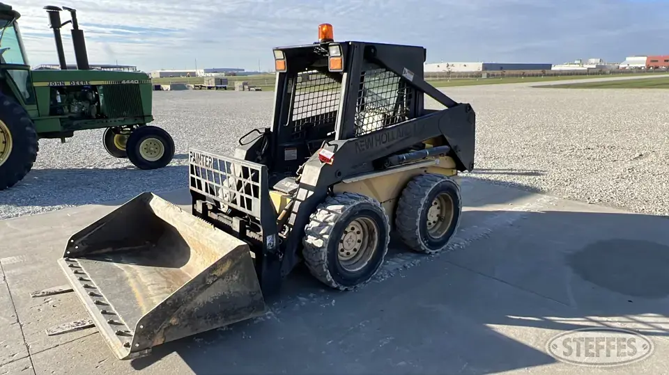 2001 New Holland LS160 Super Boom Wheeled Skid Steer