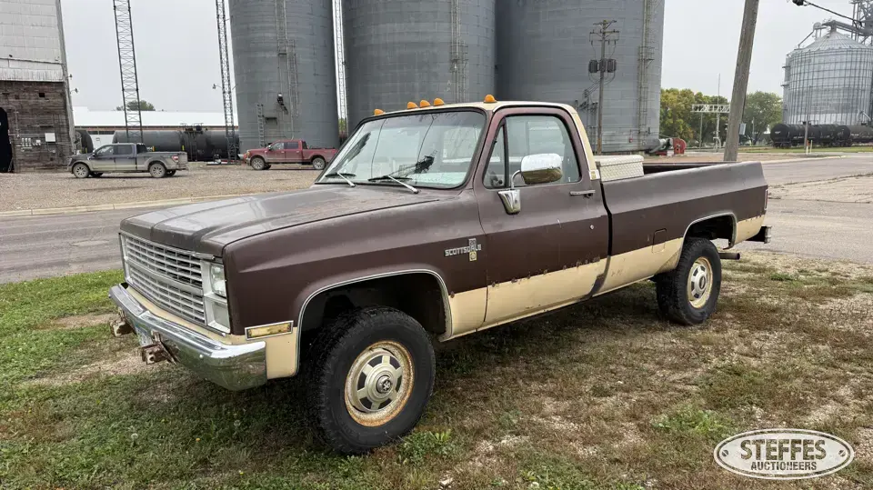 1983 Chevrolet Scottsdale 20 3 Quarter Ton Pickup