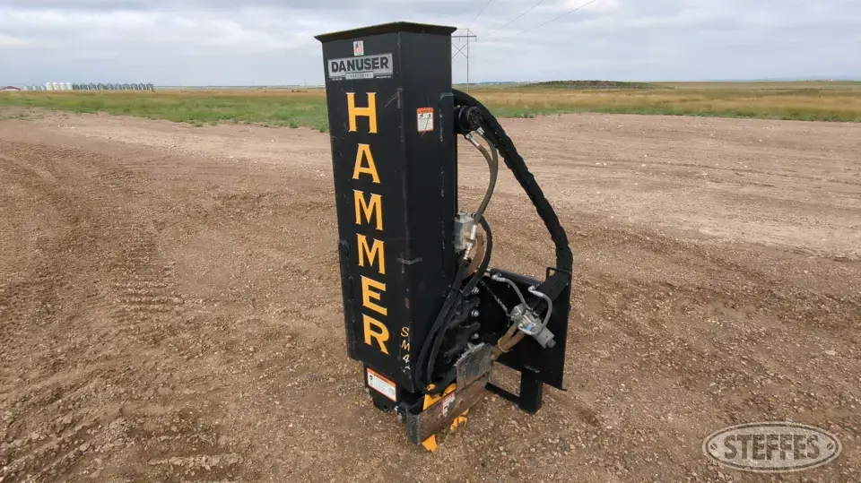 Danuser SM40 Skid Steer Breakers-Drop Hammers-Jack Hammers-Grinder