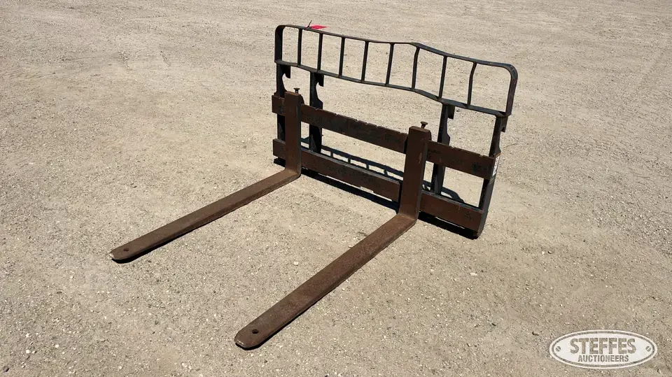 Deere loader backhoe pallet forks Loader Backhoe Attachment
