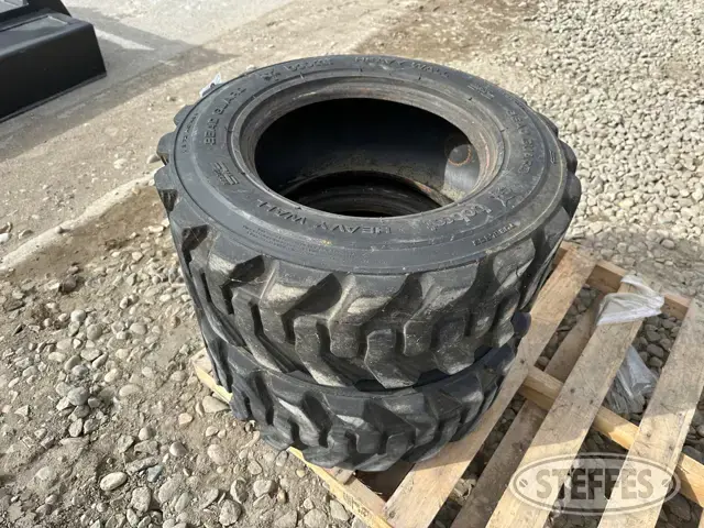 (2) 10x16.5 Bobcat tires