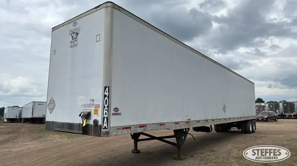 2007 Utility VS2DC Van Trailer