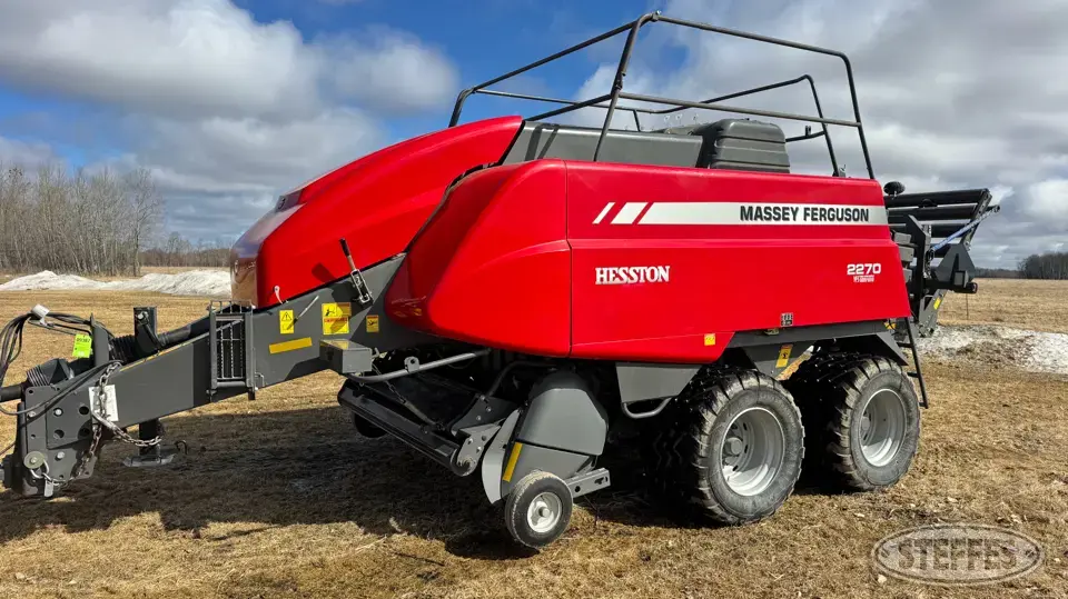 2016 Massey Ferguson 2270 Square Baler
