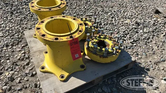 John Deere rear axle hub dual extensions
