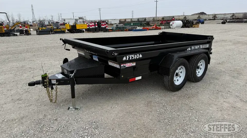 2026 Industrias America FT510 Bumper Dump Trailer
