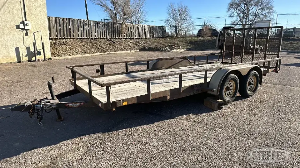 2018 H&H Flatbed Trailer
