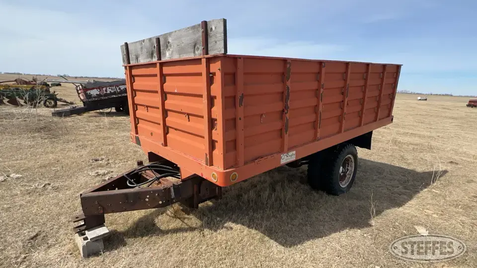 Shop-built Bumper Dump Trailer