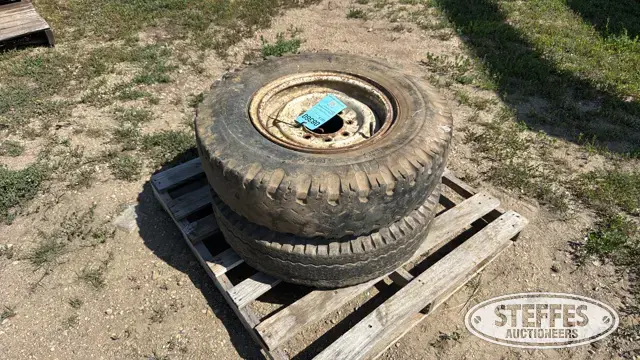 (2) 7.50-16 tires