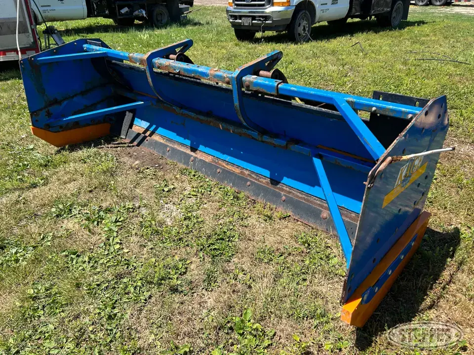 Kage 2-Way 9’ Snow Pusher Skid Steer Snow Pushers and Snowblower