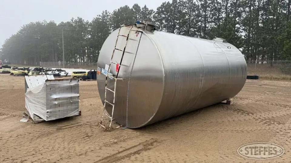 5,000 gal. tank Stainless Steel Tank