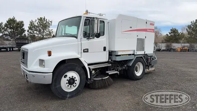 Elgin Broom Bear on 2002 Freightliner FL70