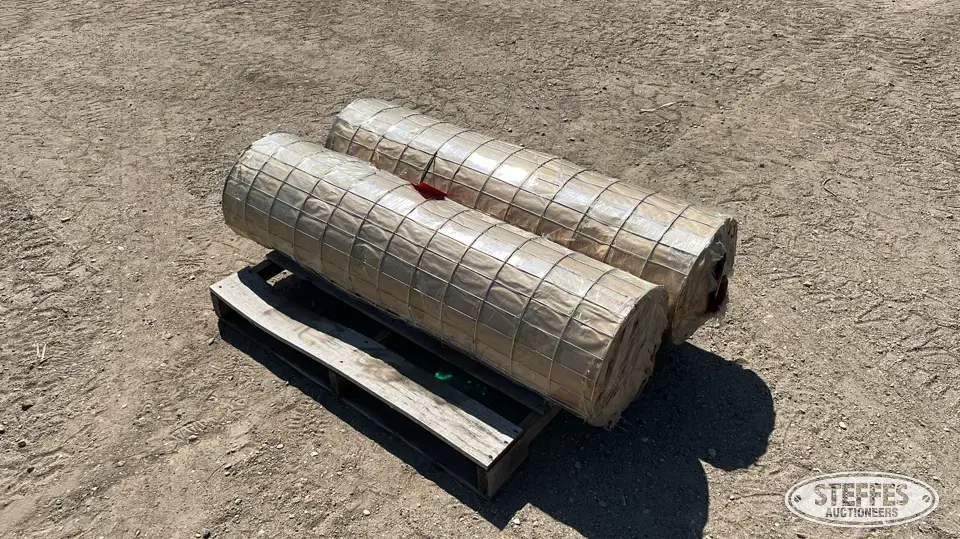 (2) Weld wire fence rolls Business Inventory