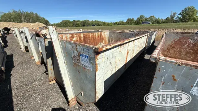 (2) 10 yd. roll-off dumpsters