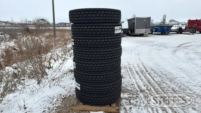 (8) Headway HLD811 11R22.5 tires