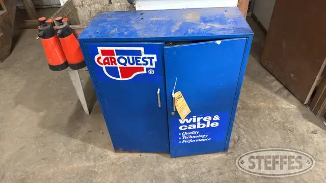 CarQuest storage cabinet