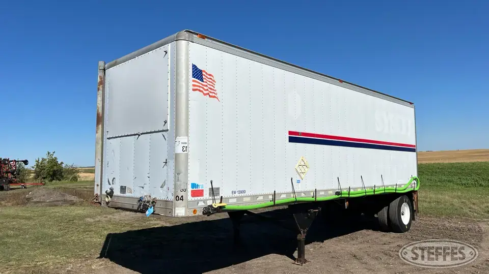 1997 Kidron Van Trailer